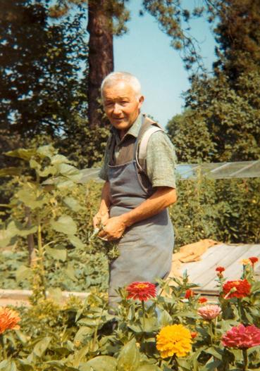 Konrad Herter war Schlossgärtner von 1932  1971. Er war verheiratet mit Louise Graf, der Enkelin von Johannes Graf.