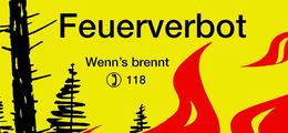 Feuerverbot / Waldbrandgefahr