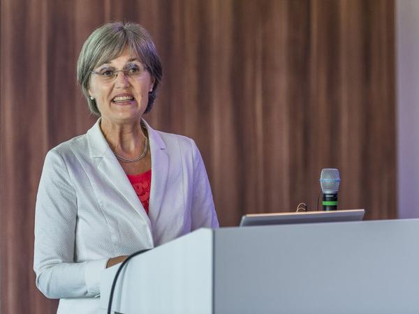 Regierungsrätin und Volkswirtschaftsdirektorin Silvia Thalmann-Gut 