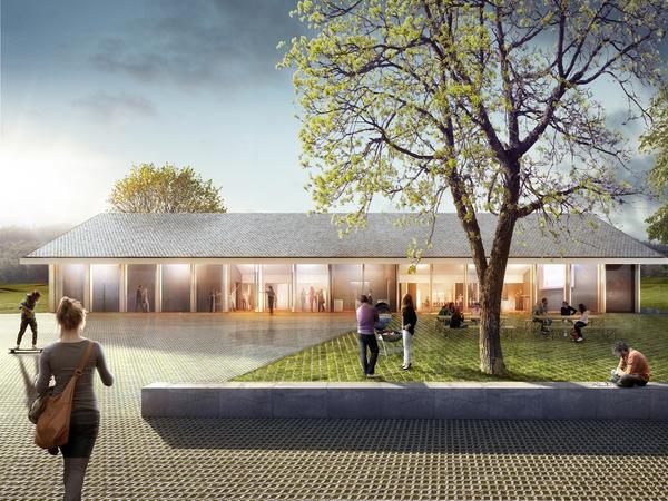 Visualisierung Mehrzweckhalle