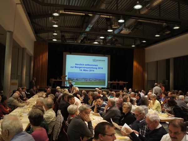 Bürgerversammlung 2014