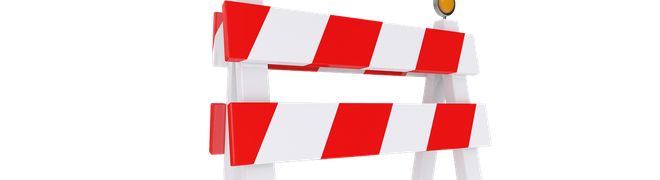 Strassensperrung