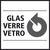 Glas-Piktogramm