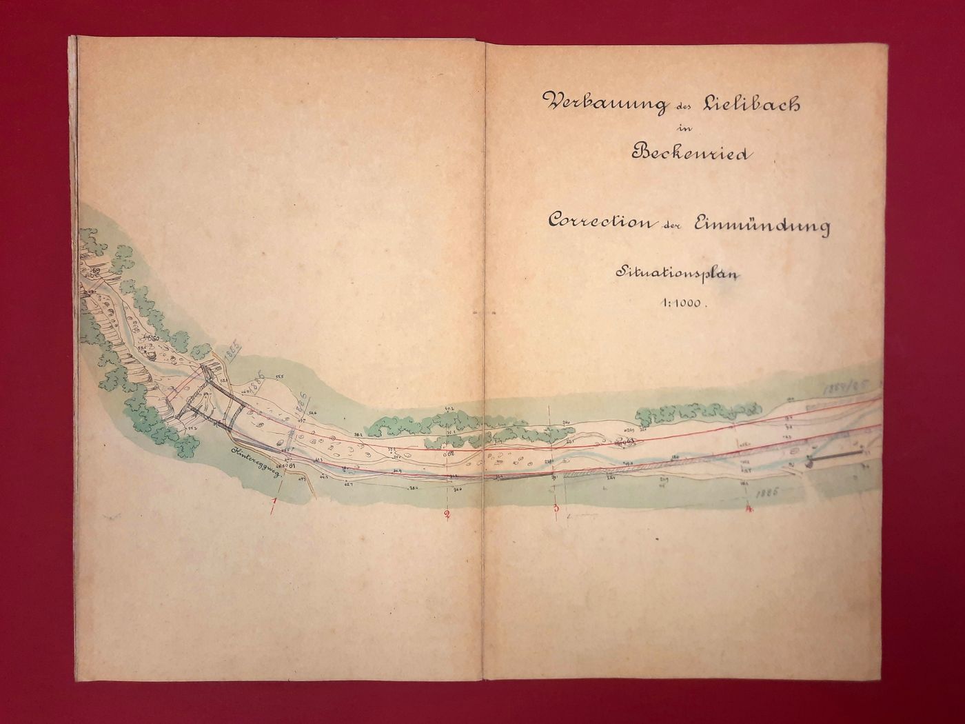 Situationsplan Lielibach