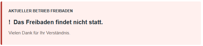 geschlossen