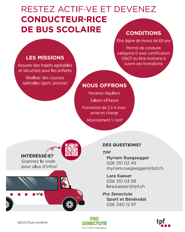 Devenez conducteur de bus scolaire