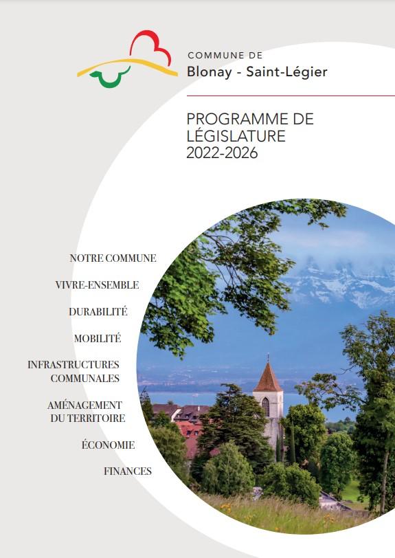 Programme de législature