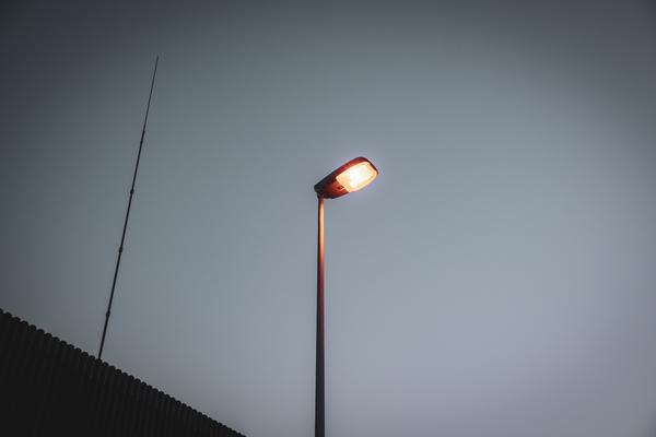 Strassenlampe.
