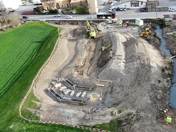 Baustelle Mühlbach