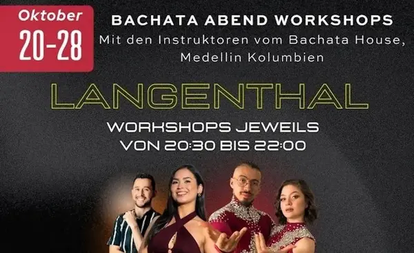 Vamosabailar Bachatero - Abendworkshops Bachata