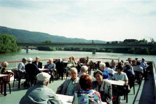 Auch die Fridolinsbrücke liegt nun hinter uns.
