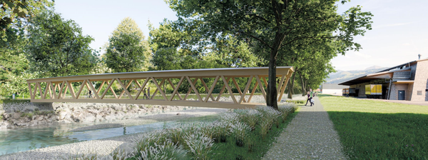 Visualisierung Markthallensteg