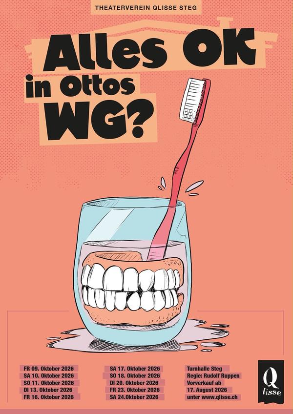 Plakat Alles OK in Otto's WG