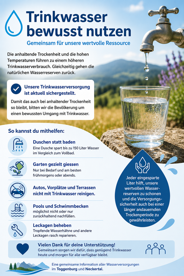 Trinkwasser