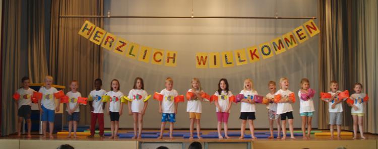 Kindergarten beim Aqua-Fit