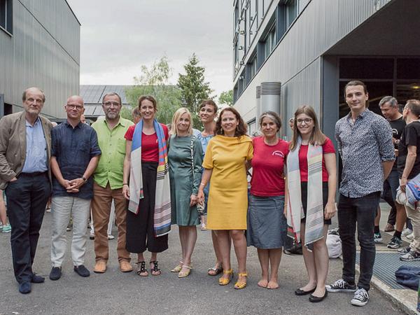 Die Kulturschärpegewinner mit der Kulturkommission