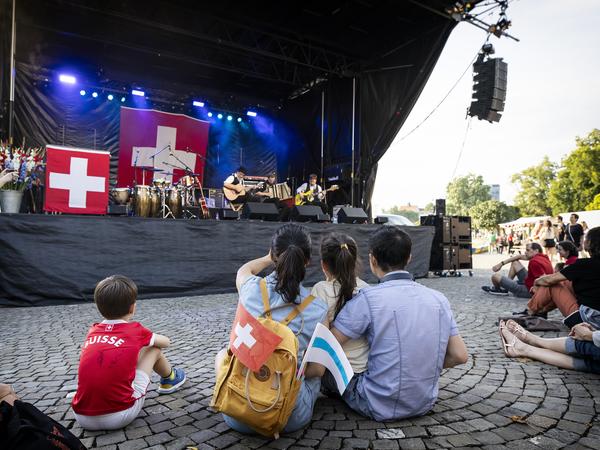 1.-August-Feier Landsgemeindeplatz