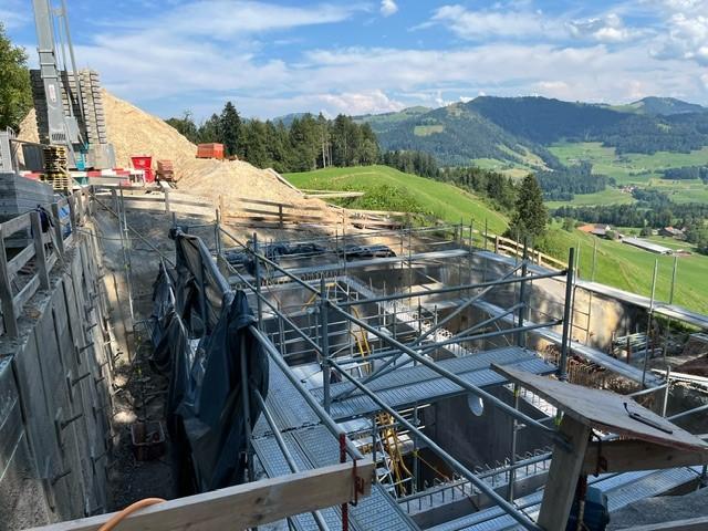 Baustelle Geissrain