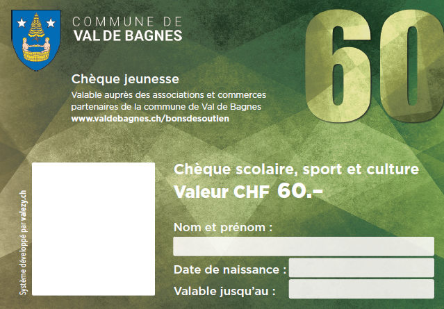 Chèque Jeunesse 26-27