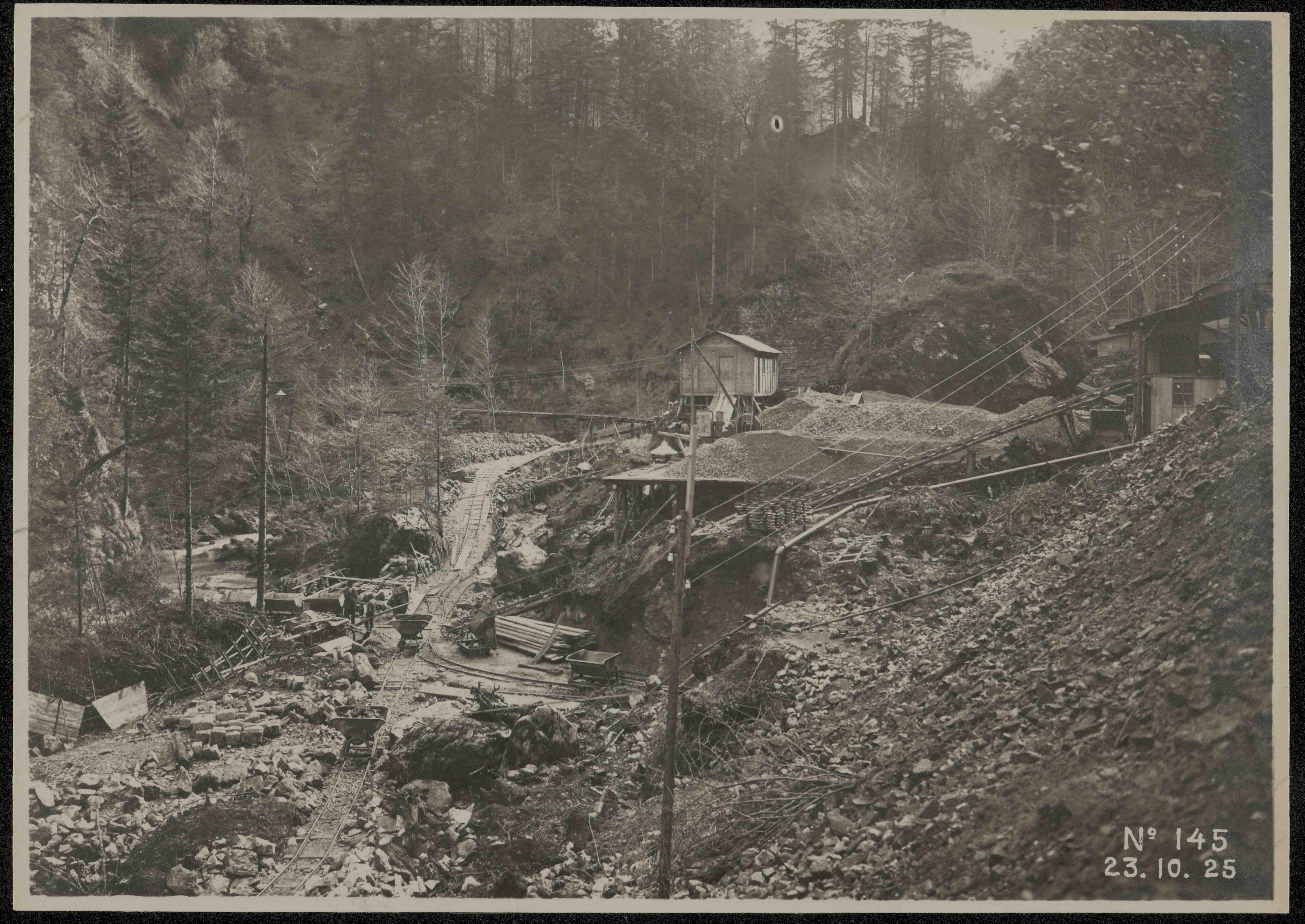 Baustelle Melchtal