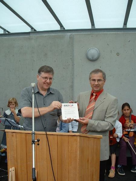 Das Minergielabel AG 158 gehört der Einwohnergemeinde Stein.

