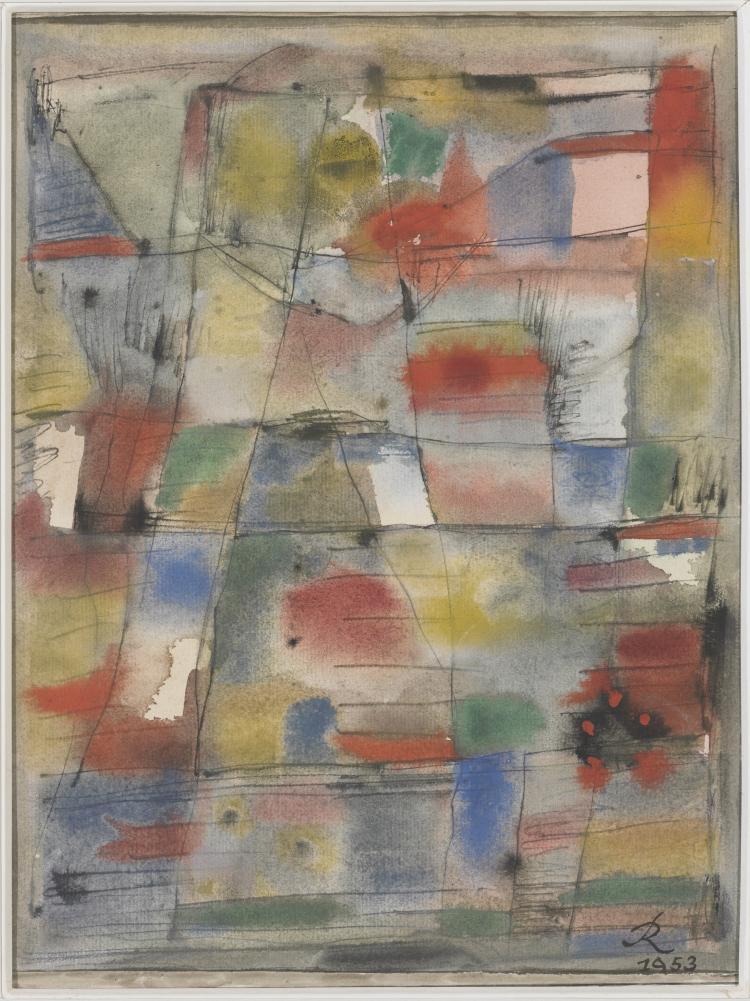 1953
Hans Reichel
1892-1958
Aquarell auf Papier
Bildmass: 29x22 cm
Inventar: WEK 0029