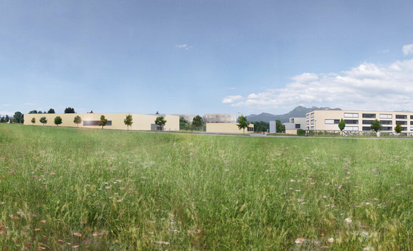 Image de synthèse Centre sportif régional