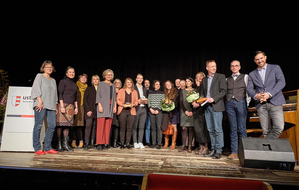 Gesamtfoto Preisträger/Laudatoren/Abteilungsvorsteher