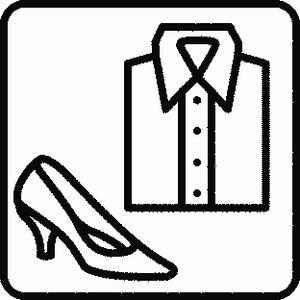 Textilien und Schuhe