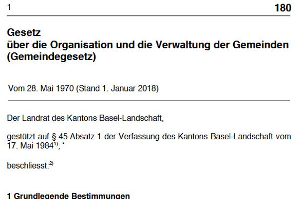 Erlasse und Reglemente