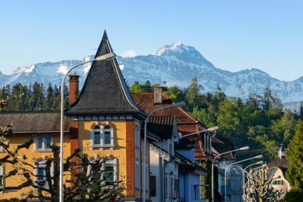 Gossau mit Alpstein