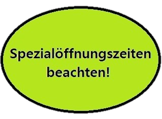 Badge Sonderöffnungszeiten