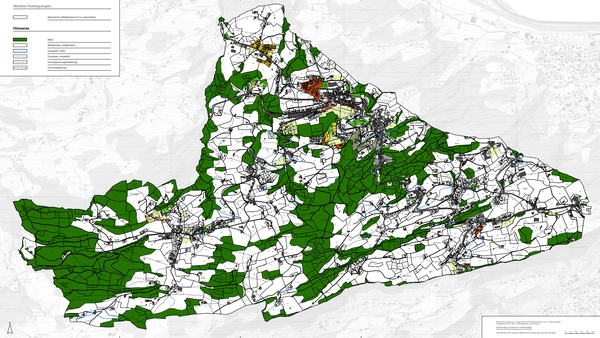 Planausschnitt Revision Zonenplan