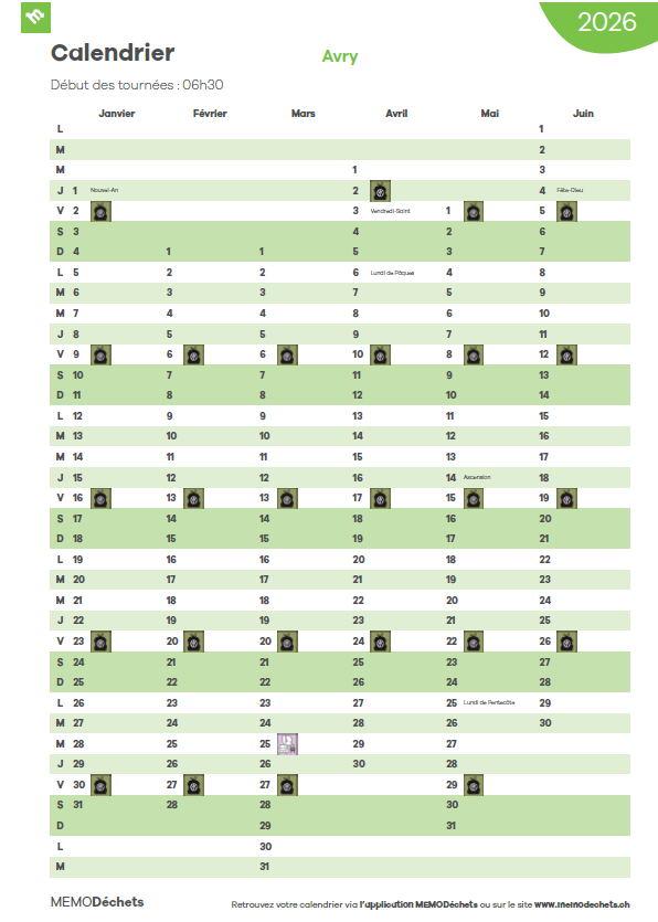 Calendrier