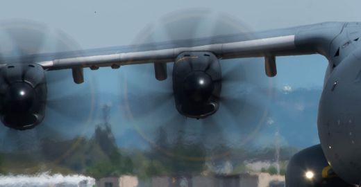 Transportflugzeug