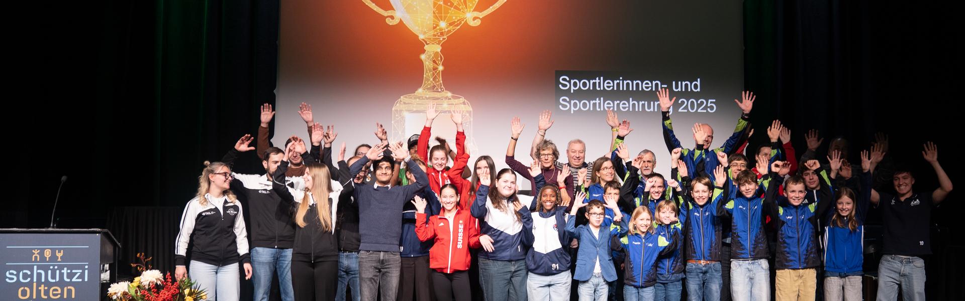Sportlerinnen- und Sportlerehrung
