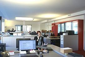 Büro der Abteilung Einwohnerdienste der Gemeindeverwaltung Villmergen