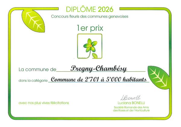 Concours fleuris des communes genevoises 2026