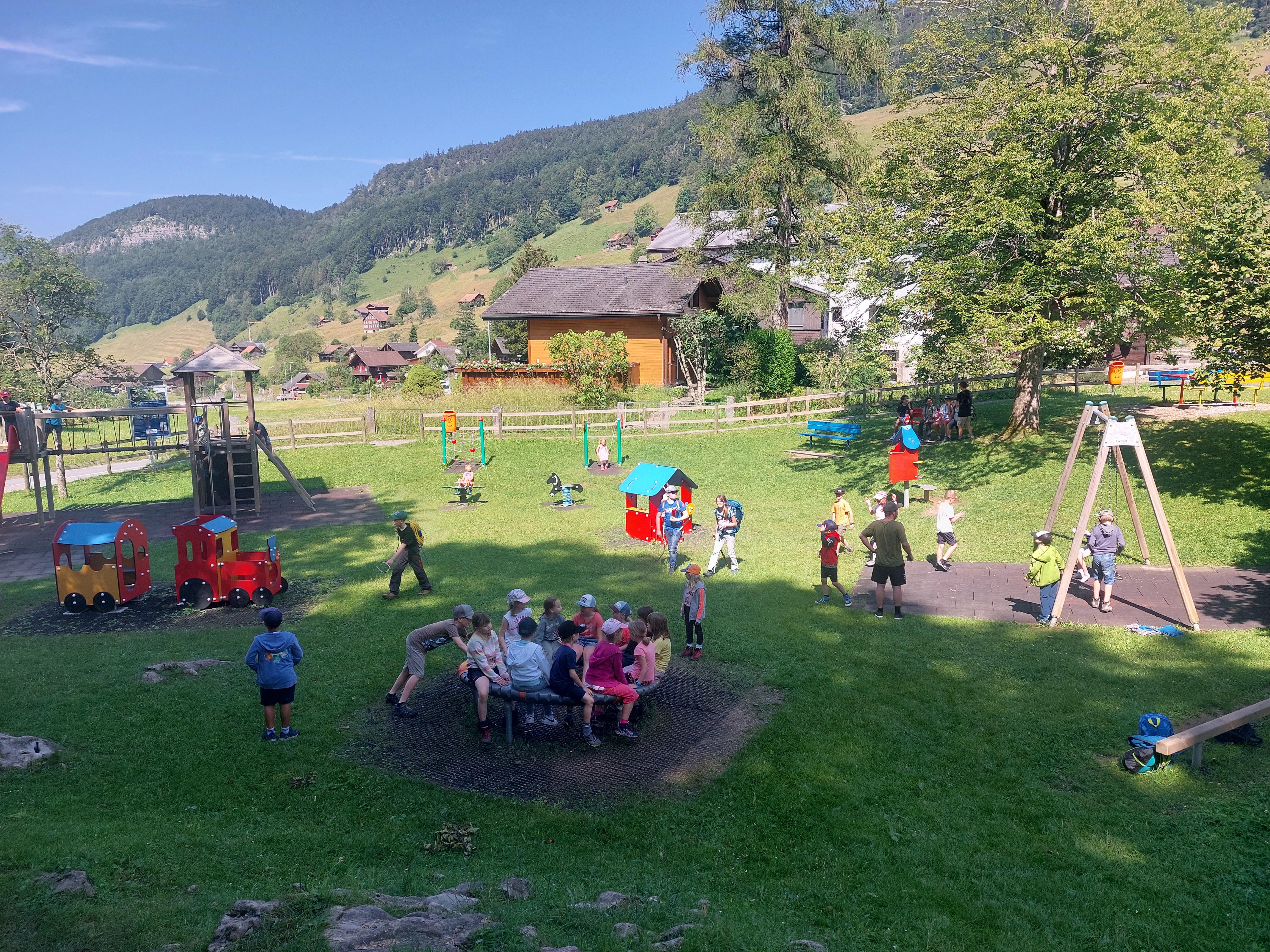 Spielplatz beim Tannwald in Seelisberg
