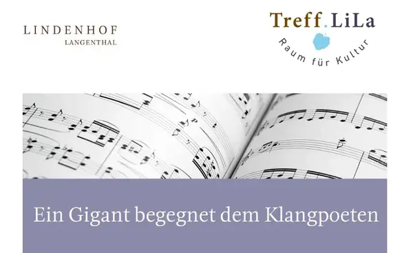 Ein Gigant begegnet dem Klangpoeten