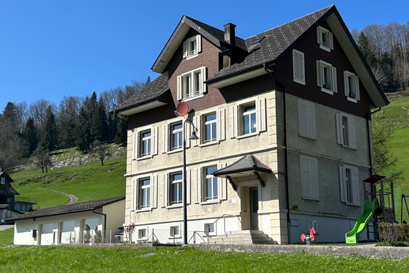 Gebäude Solitär ASS-Tagesschule