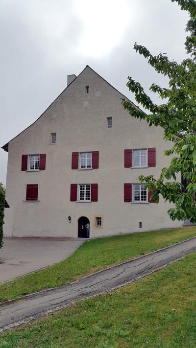 Das Pfarrhaus datiert von 1566. Unter dem Stubenfenster im 1. Stock befinden sich links und rechts der Solothurnerwappen die Jahrzahl 1566 und in der Mitte der Reichsadler. Solothurn fühlte sich damals noch als Glied des heiligen Römischen Reiches.

Früher hiess das Pfarrhaus auch Pfrundhaus. Es gab dem Pfarrer das Recht Asylsuchende und Kranke zu beherbergen. Das jetzige Pfarrhaus steht unter Heimatschutz, es wurde verschiedentlich renoviert. Der "Martinskeller" kann für diverse Anlässe gemietet werden. In den oberen Stockwerken befindet sich das Pfarreisekretariat, die Offene Jugendarbeit und die Kindertagesstätte.