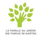 Die Familie im Garten