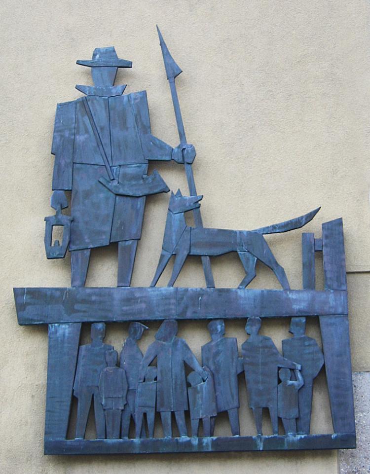 Kupferrelief