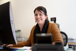 Valerie Bumann, Leiterin Einwohner- und Fremdenkontrolle Saas-Fee