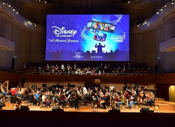 Generalprobe des 21. Century Orchestra