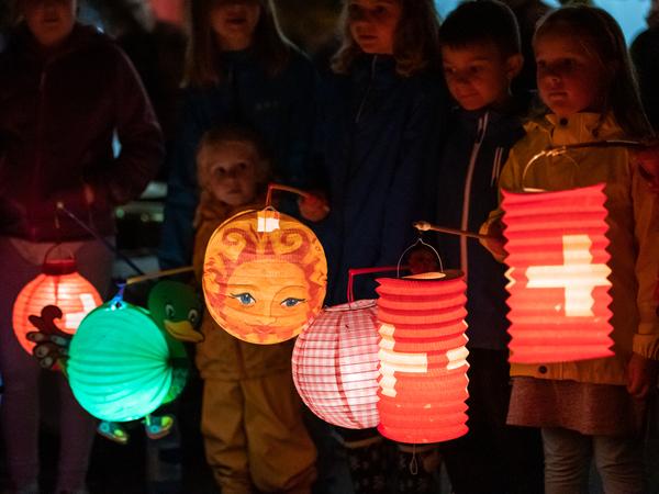 Lampionumzug Bundesfeier Unterägeri