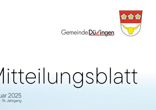 Mitteilungsblatt Düdingen