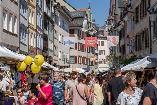 Am Montag, 17. August, herrscht in Altstätten wieder quirliges Marktreiben.
