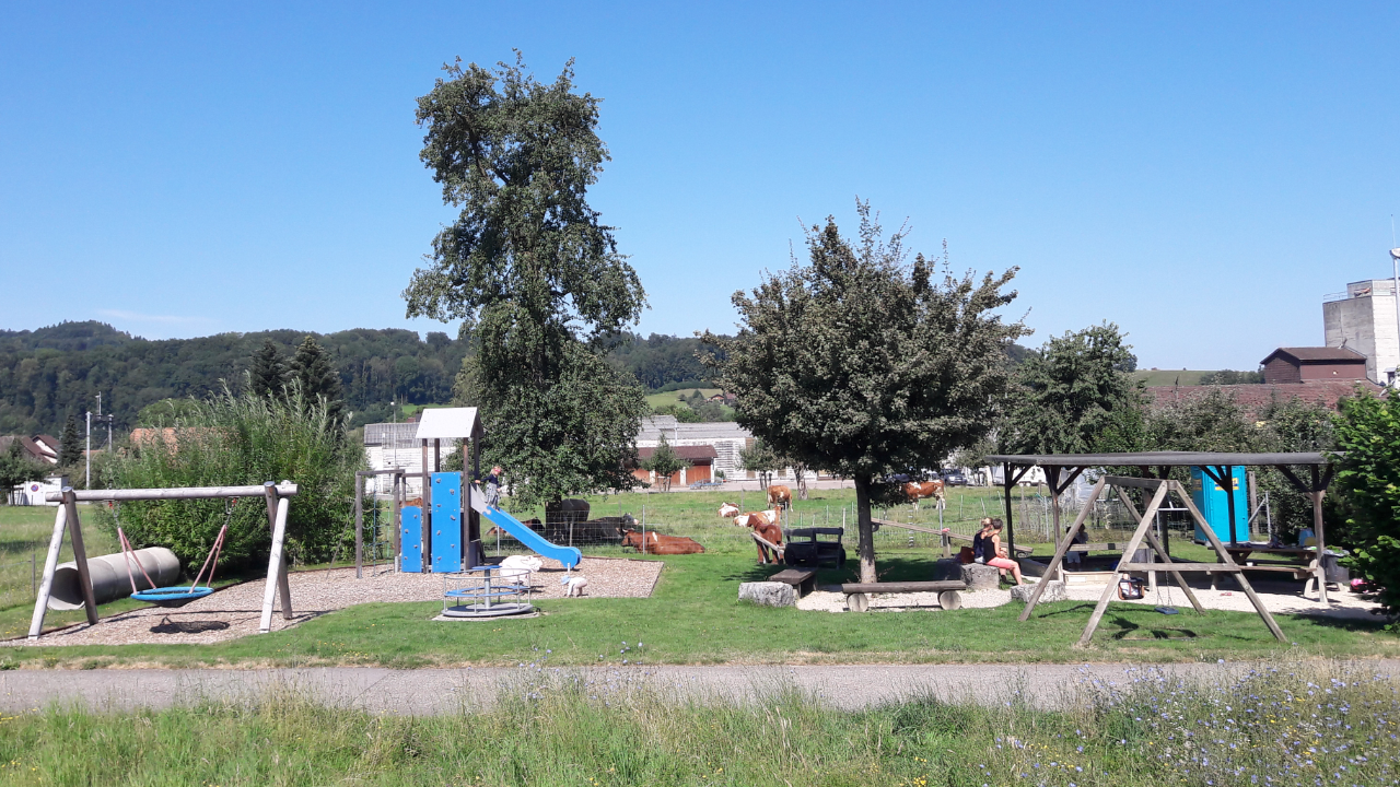 Spielplatz beim Dorfzentrum
